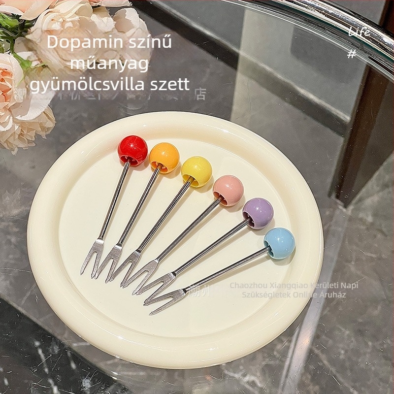 Gyümölcs villa készlet - kerámia anyagból, felnőtteknek, friss és aranyos stílus