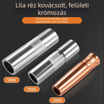 Gázzal védett hegesztőpisztoly védőhüvely – 200A/350A/500A