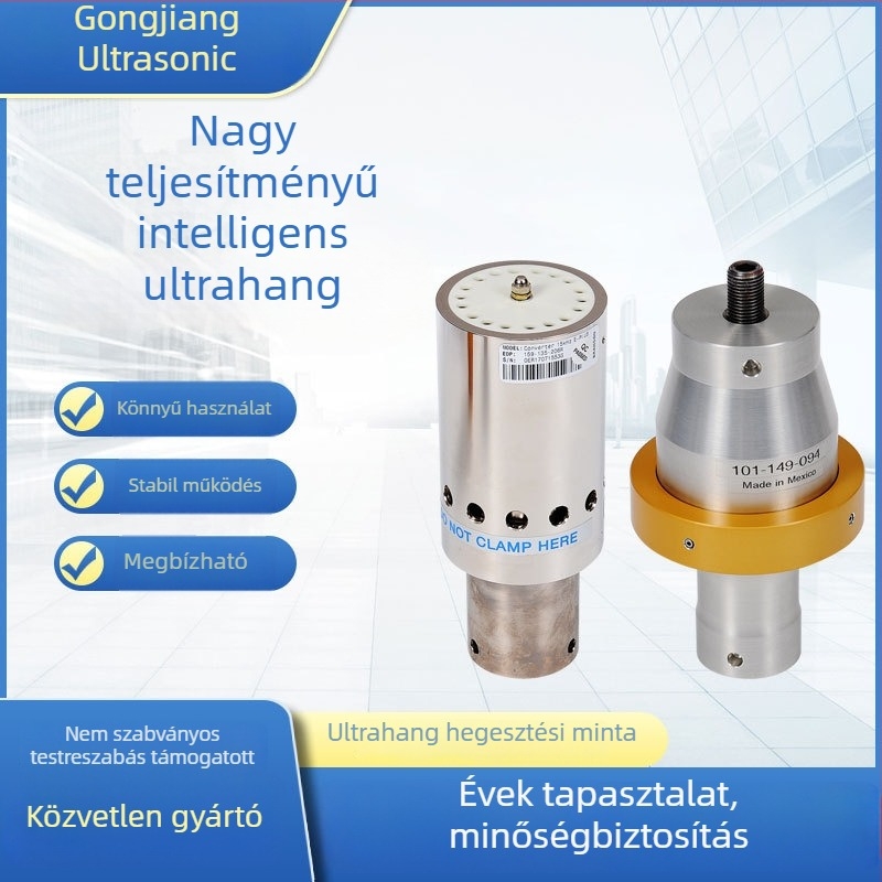 Ultrahangos hegesztőfej | Masterpiece márka, nem szabványos modell | műanyag hegesztéshez | Teljesítmény 20 kW