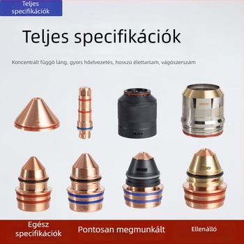 RPX300 plazma vágó fúvóka készlet elektróda védő burkolattal és fogyóanyagokkal, 130-300 A