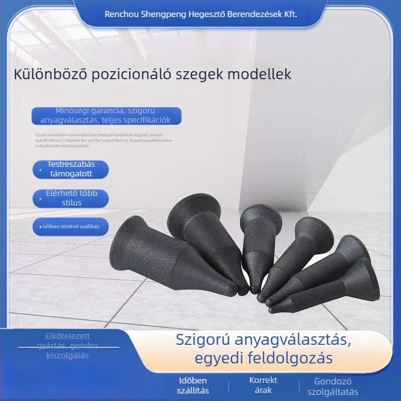Pozícionáló csap anyához, ponthegesztéshez, szigetelt elektróddal és pozícionáló maggal — Saint peng