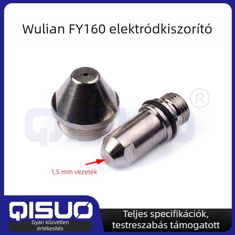 FY160-200A elektróda vágó fúvóka plazmavágáshoz – Qi Suo márka, 60A áram, hafnium szál