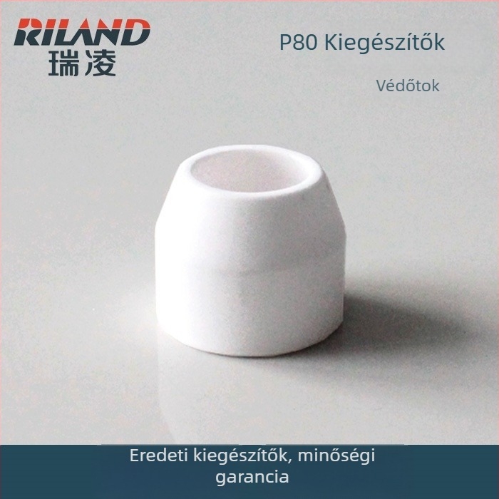 RILAND plazmavágó pisztoly P80 fúvófej és védőhüvely LGK-60G/80G/100IJ – eredeti