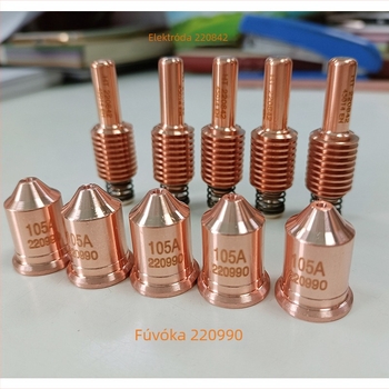 CNC plazma vágáshoz elektróda fúvóka, 105A/85A