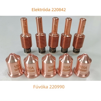 CNC plazma vágáshoz elektróda fúvóka, 105A/85A