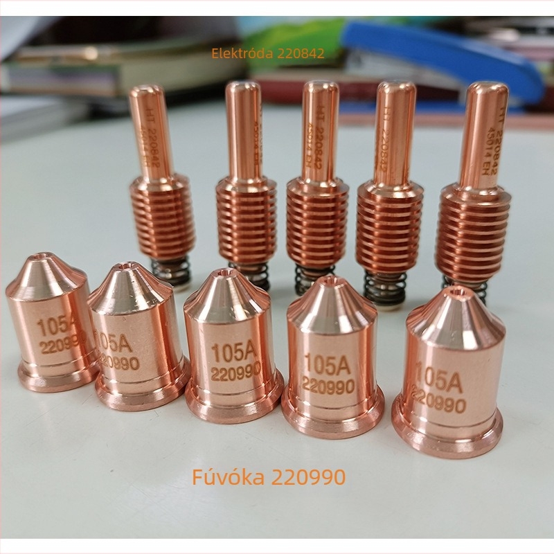 CNC plazma vágáshoz elektróda fúvóka, 105A/85A