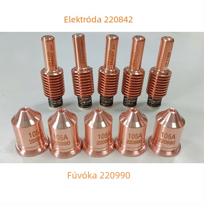CNC plazma vágáshoz elektróda fúvóka, 105A/85A