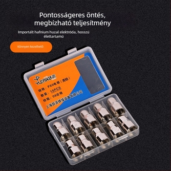 P80 plazma vágófej és elektróda készlet - Yue Pai, vörösréz, 30-50 A