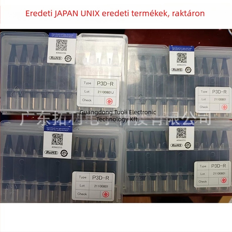 UNIX forrasztóhegy, sorozat P, hossz 68,5 mm, kód 2156