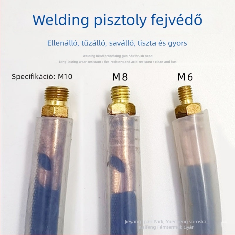 Cabos kefe fej a hegesztési varrat feldolgozásához, Weld bead processor sorozat