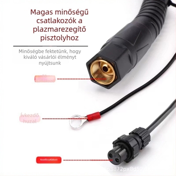 P80 plazma vágópisztoly LGK100120 – hosszított vágópisztoly, vágócső, hegesztő pisztoly