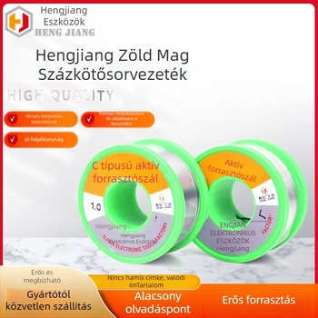 Rozínmagos forrasztó huzal, típus C, ón, olvadáspont 180°C