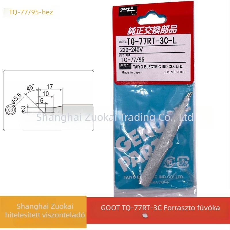 GOOT Forrasztóhegy, kompatibilis TQ-77RT-3C, TQ-77 és TQ-95