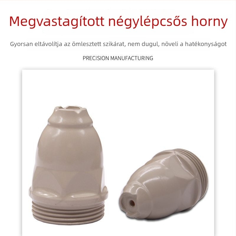 Plazmás vágófej P80 bevonattal LGK100/120-hoz, tapadásmentes salak, hafnium huzal érintkezés