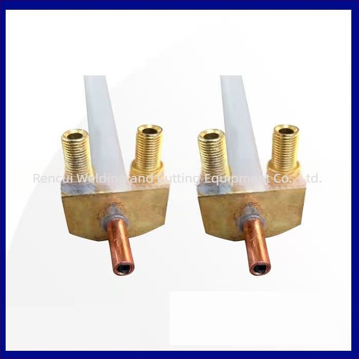 Elektroslábas hegesztőpisztoly, vízhűtéses automata, gantry-kompatibilis, hosszok: 380 mm, 500 mm és 1,2–1,6 m; vízhűtéses kábelek 1,5–2,5 m