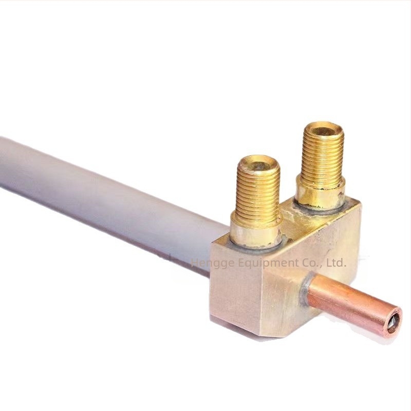 Elektroslábas hegesztőpisztoly, vízhűtéses automata, gantry-kompatibilis, hosszok: 380 mm, 500 mm és 1,2–1,6 m; vízhűtéses kábelek 1,5–2,5 m