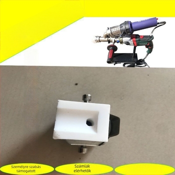 HX-85 Ponthegesztő gép fej, műanyag, működési hőmérséklet 10°C, nettó tömeg 0,2 kg
