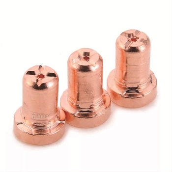 PT-31 Wenzhou 40A plazma vágópisztoly kiegészítők, vörösréz, 6 meghosszabbított elektróda / 8 meghosszabbított fúvóka / 2 védő hüvely / 4 shunt, 20 db