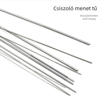 Oxigén-tű hegesztéshez és forrasztáshoz, rozsdamentes acél tű, menetcsiszoló tű és vágófejek, hegesztési kiegészítők