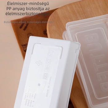 Vaj tároló doboz vágóval és fedővel, PP anyag