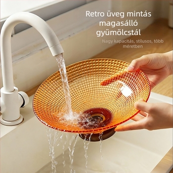 Műanyag gyümölcstál – egyszerű stílus, csíkos minta, 2025-ös megjelenés (Anyag: Műanyag; Termék kategória: Gyümölcstál; Megjelenés éve: 2025; Stílus: Egyszerű; Minta: Csíkos)