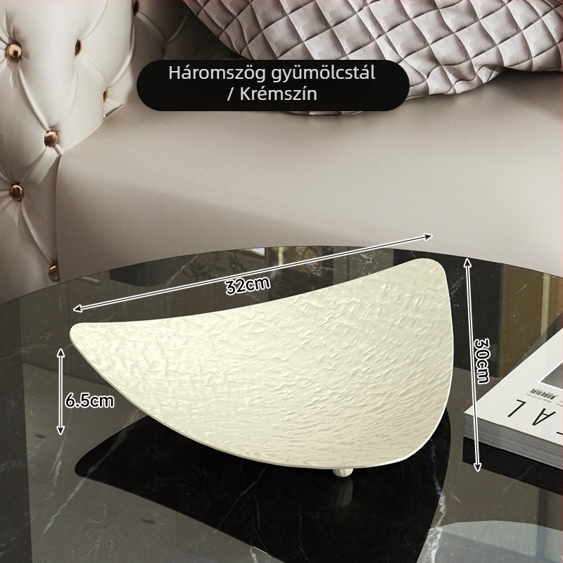 Wenjing műanyag gyümölcstál, modern egyszerű stílus, 2024-es piaci bevezetés