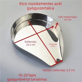 Műanyag kínai gyógyászati adagoló tál rekeszekkel; kínai stílus; új kínai stílus; minőségi termék.