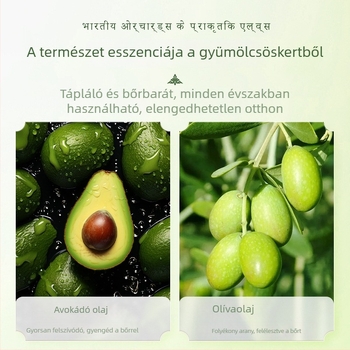 Avokádó-olaj krém repedt bőrre - Dr.Martinson, paszta textúra, gyümölcsös illat, 2 év szavatosság, testápolási készlet