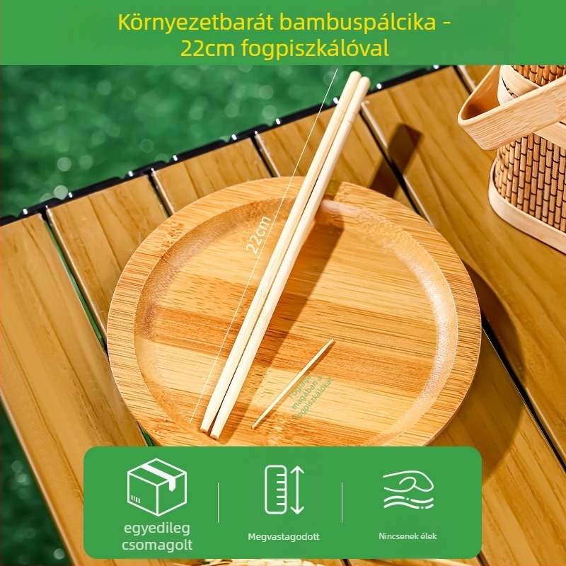 Egyszer használatos műanyag étkészlet, kerek tálak és tányérok, 0.75 mm vastagság, 1 adag kapacitás