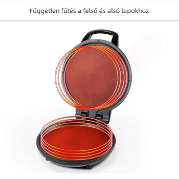 Joyoung elektromos palacsintasütő, 1500W, dupla oldalról független fűtés, függő kivitel JK-30K09
