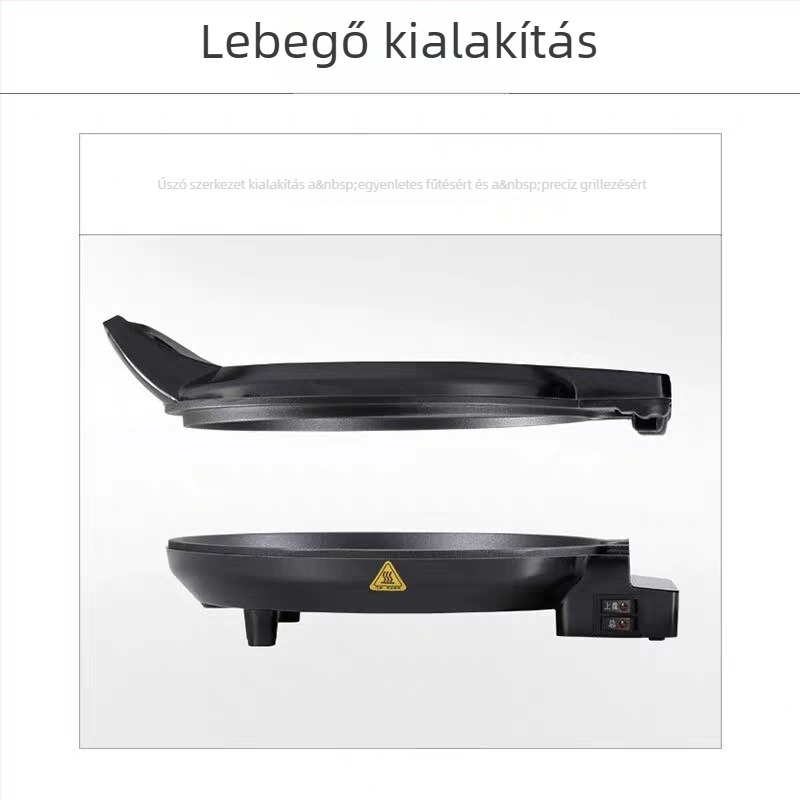 Joyoung elektromos palacsintasütő, 1500W, dupla oldalról független fűtés, függő kivitel JK-30K09