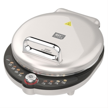 Liren LR-XGR3297 Kis elektromos grillsütő rozsdamentes acél tepsi nélkül bevonat, 38 mm mély, háztartási használatra