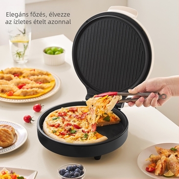 LR-J2612 Elektromos palacsintatál kettős fűtés, 1000W+, 220V