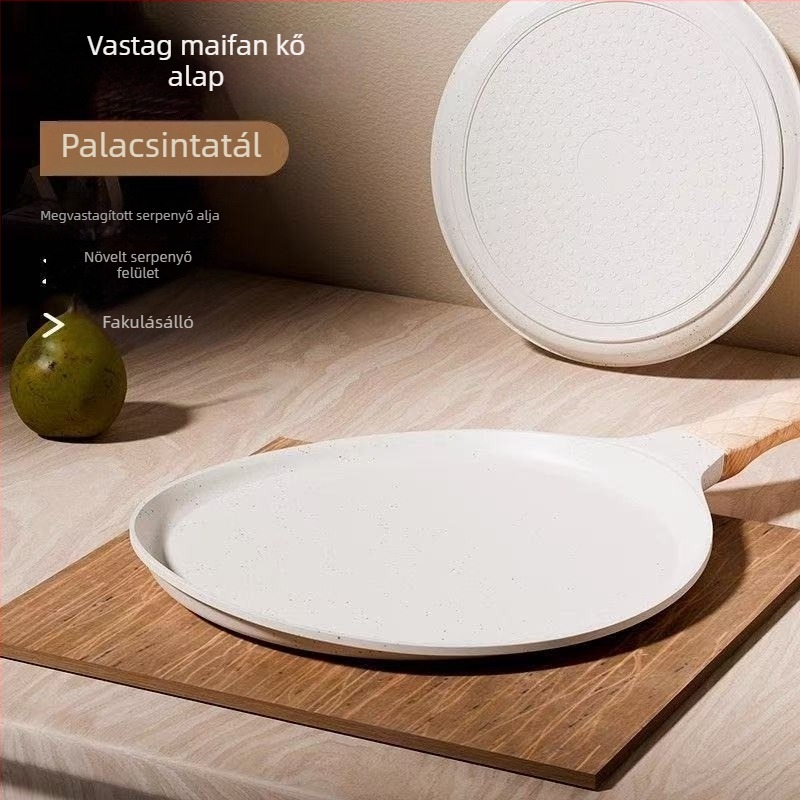 Többszörös rétegű palacsinta serpenyő, bevonattal antiadhéziós