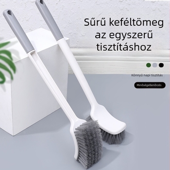 Hosszú nyeletű vécé tisztító kefe, függőleges tárolás, helytakarékos, műanyag test, engedélyezett magánmárka, 2021 tavaszán debütált