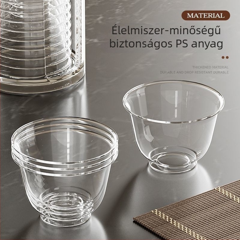 Padlón álló pohártartó teához — műanyag, modern minimalista stílus, okos tárolás, súly 130 g