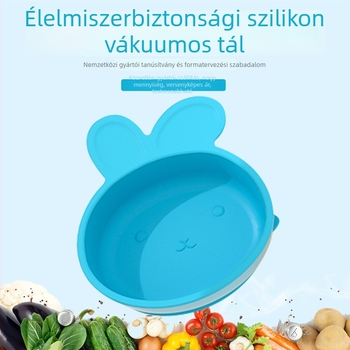 Szilikon ételtál/tál – Liquan, gyerekeknek 6 hónapnál idősebbeknek