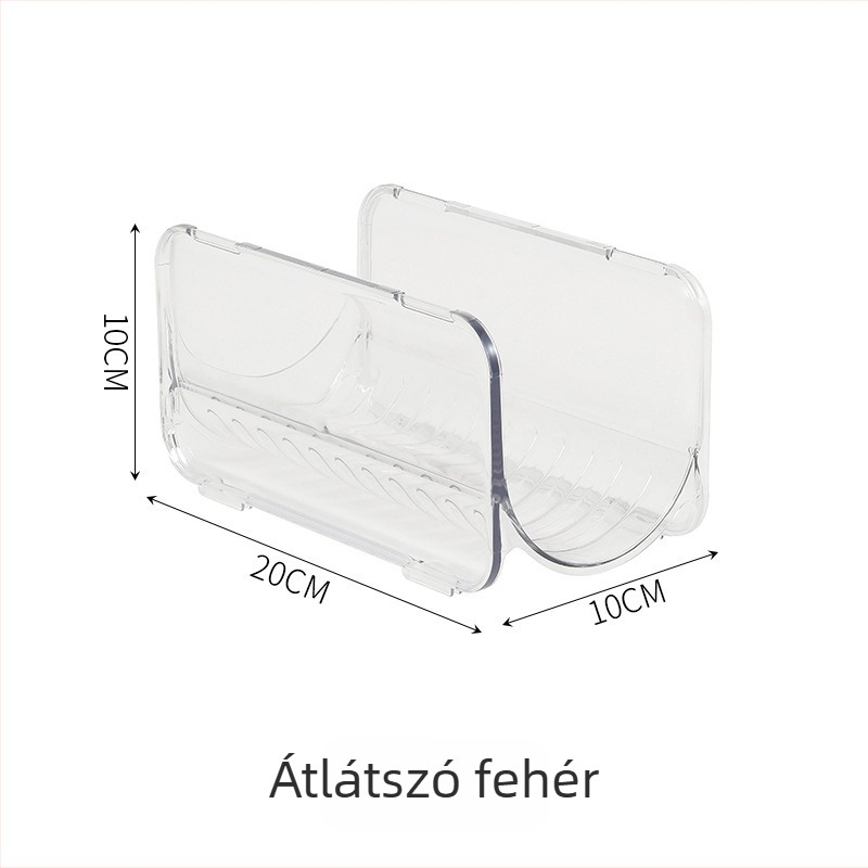 Vizes pohár tároló állvány — műanyag, zimoo márka, 3418-as modell, asztali tárolás, Light Luxury stílus