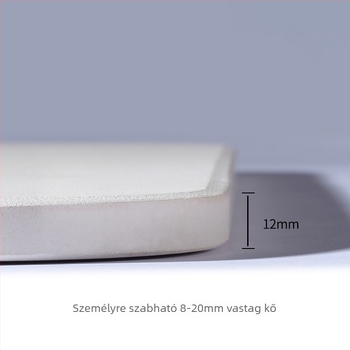 Cordierite pizza kő a sütőhöz – pizza és kenyér sütésére, magas hőállóságú