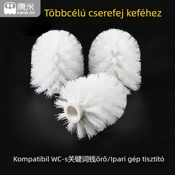 WC-kefe cserefeje, műanyag, Kangmi, 1 darab, otthoni használatra