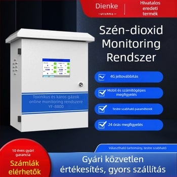 Dizhenen Dze-023 Tunneli CO2 koncentrációs detektor, 0-500 mg/m3, ±5% fs, ±3% fs pontosság, 220V