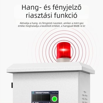 Dizhenen Dze-023 Tunneli CO2 koncentrációs detektor, 0-500 mg/m3, ±5% fs, ±3% fs pontosság, 220V