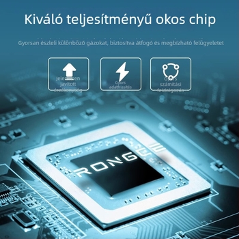 All-in-One beltéri levegőminőség-detektor: PM2.5, CO2, formaldehid, hőmérséklet és páratartalom; mérési tartomány 0-5 mg/m³; felbontás 0,01; pontosság 0,02; Type-C tápegység