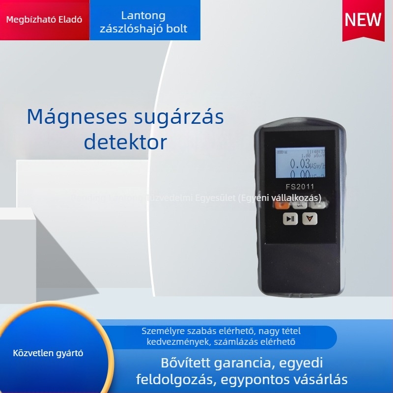 Blanton Nukleáris sugárzás-detektor – Ionizáló elektromágneses sugar mérő nagyfeszültségű elosztóállomásokhoz, márka Blanton, modell Standard