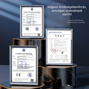 Formaldehid-detektor – Otthoni, kiváló pontosságú beltéri levegőminőség mérő, modell B600, tartomány 0-2.888, pontosság 0.001, méri formaldehidet, TVOC-t, CO2-t és PM2.5-öt, újratölthető