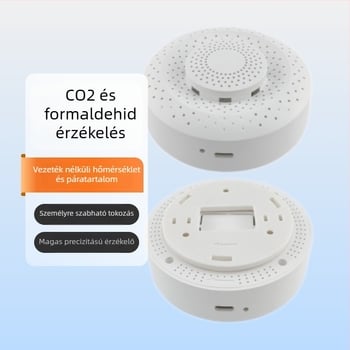 Vezeték nélküli hőmérséklet- és páratartalom-burkolat WiFi-vel, ABS anyag, elektronikus burkolat, OEM