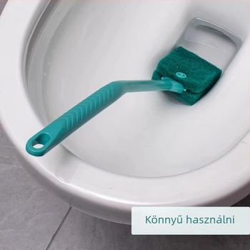 WC-tisztító kefe sarokmentes dizájnnal; műanyagból, Saint-wang márka, 2021 tavaszán debütál