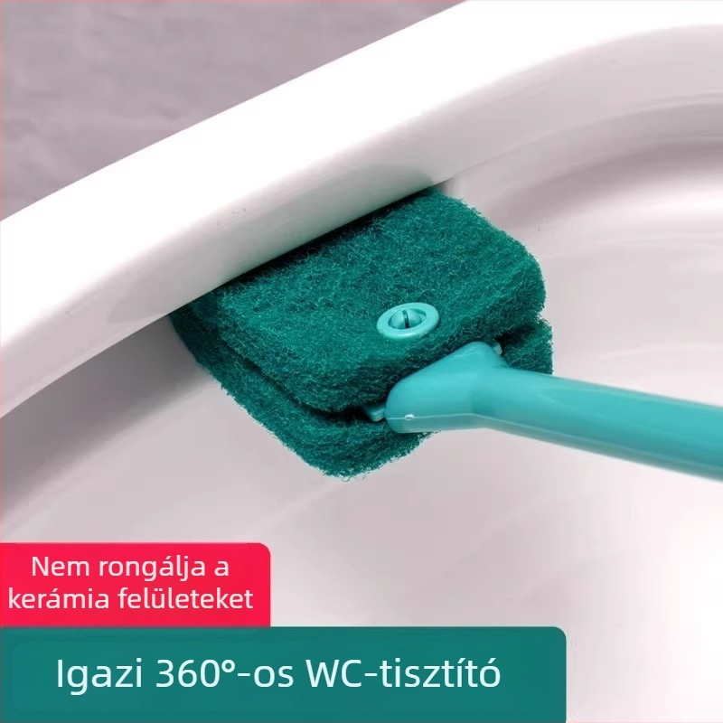 WC-tisztító kefe sarokmentes dizájnnal; műanyagból, Saint-wang márka, 2021 tavaszán debütál