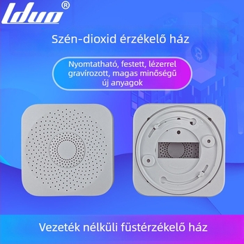 Szén-dioxid detektor burkolat — ABS anyag, OEM márka, elektronikus termék ház