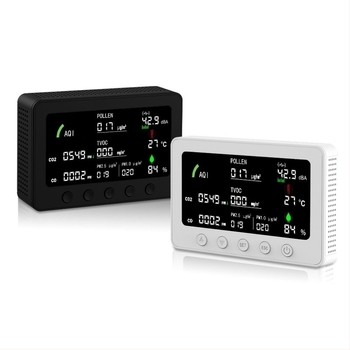 Okos levegőminőség-érzékelő 11 az 1-ben: CO, CO2, TVOC, PM2.5, PM10 érzékelők